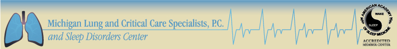 Michigan Lung and Critical Care MLCC sleep lab Grand Blanc Sleep Apnea Gregory Streff Mark Rittenger Pradeep Ramachandran